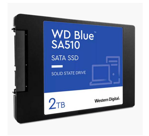 Western Digital Blue™ SA510 2 TB SSD harde schijf (2.5 inch) SATA 6 Gb/s Retail WDS200T3B0A
