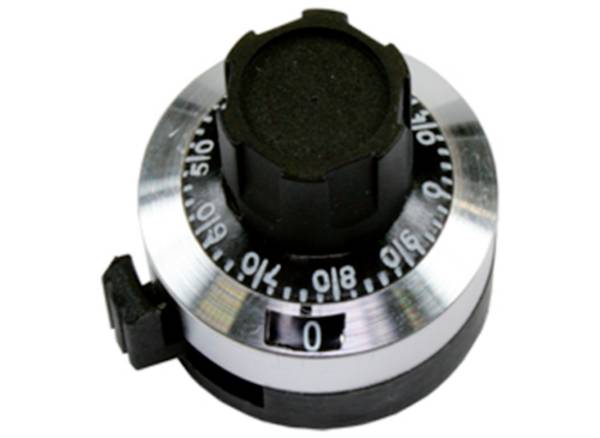 Bourns H-516-6A Instelknop Zwart (Ø x h) 22.8 mm x 24.8 mm 1 stuk(s)