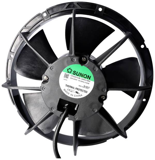 Sunon CF2207LBL-000U-HB9 Axiaalventilator 230 V/AC 315.93 m³/h (Ø x h) 250 mm x 77.4 mm