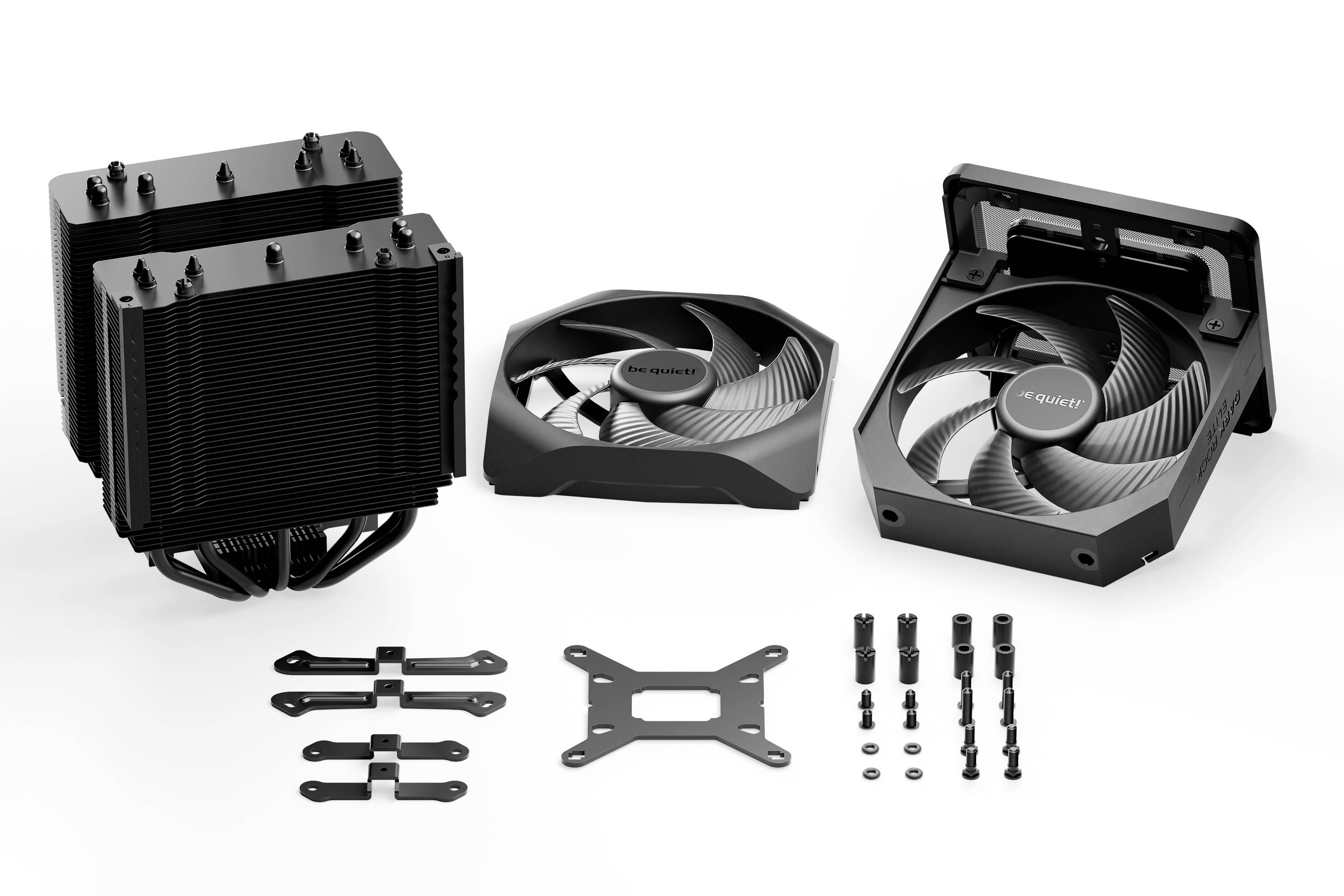 wees stil! Koeler Dark Rock Elite 135 mm stille vleugels-8