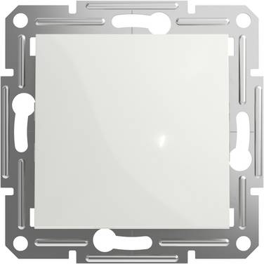 Schneider Electric EPH0470121D   Wisselschakelaar  Asfora Wit (RAL 9003) 1 stuk(s)