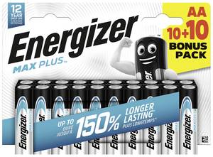 Conrad Energizer Max Plus AA batterij (penlite) Alkaline 1.5 V 20 stuk(s) aanbieding
