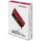 Axagon Compacte PCIe-Adapter voor NVMe M.2 SSD's met koeler, ondersteunt 2230-2280 modules, aluminium afdekking, siliconen thermopad's.