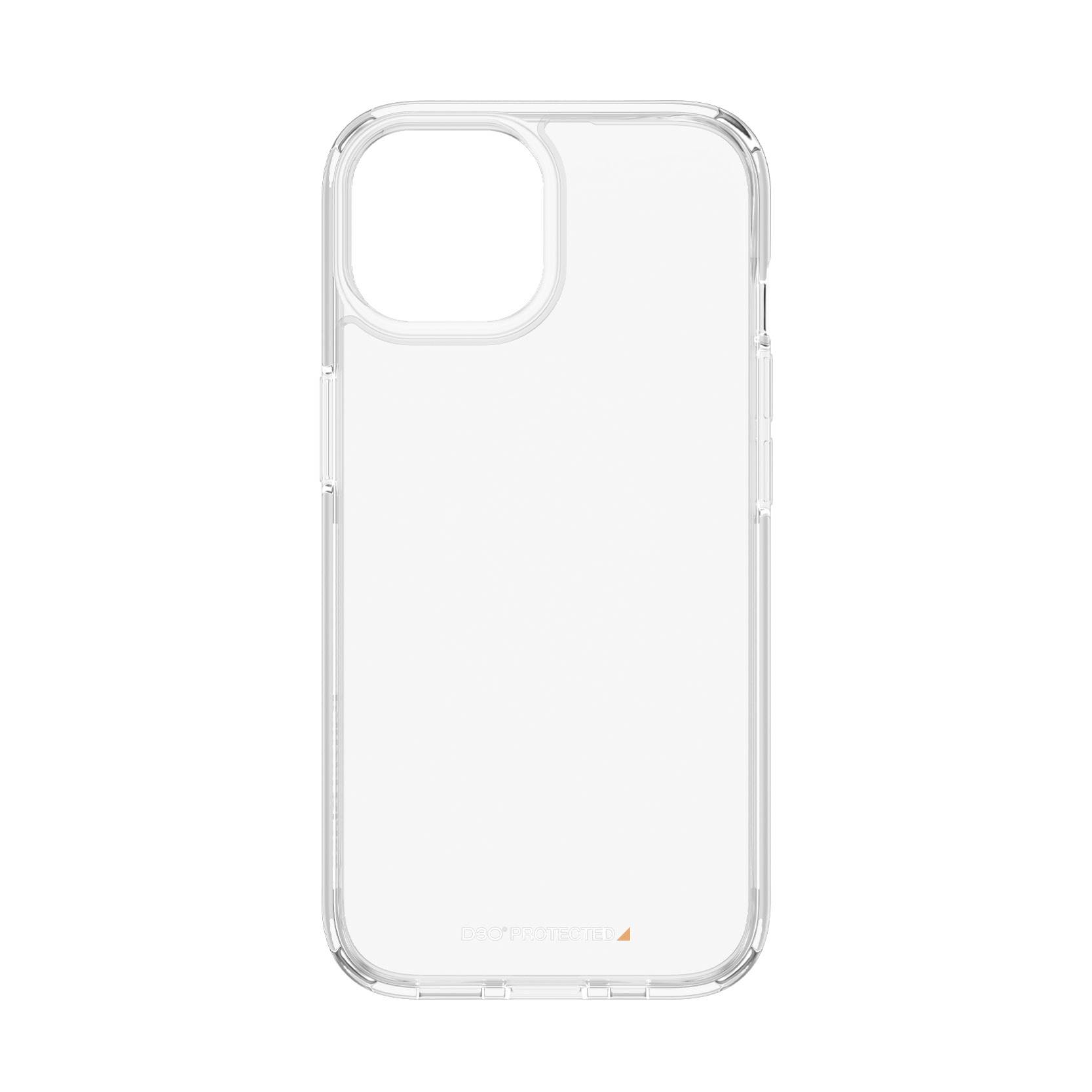 PanzerGlass HardCase with D3O Backcover Apple iPhone 15 Transparant Inductieve lading-1