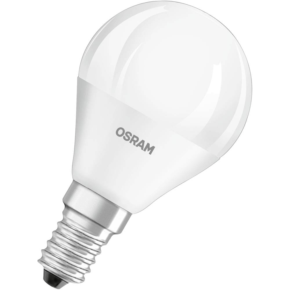 OSRAM 4058075832046 LED-lamp Energielabel G (A - G) E14 Kogel 3.3 W = 25 W Warmwit (Ø x l) 45 mm x 79 mm 1 stuk(s)