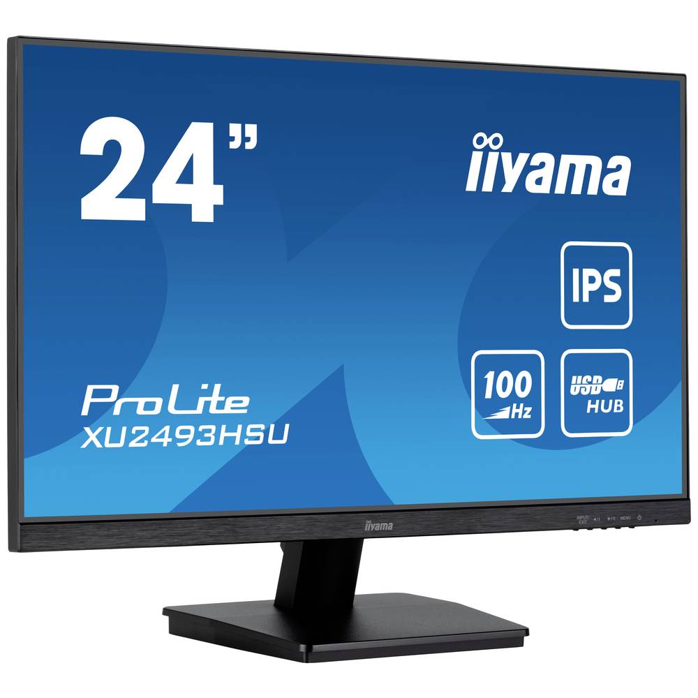Iiyama XU2493HSU-B6 LED-monitor Energielabel E (A - G) 61 cm (24 inch) 1920 x 1080 Pixel 16:9 1 ms HDMI, DisplayPort, Hoofdtelefoon (3.5 mm jackplug), USB 2.0