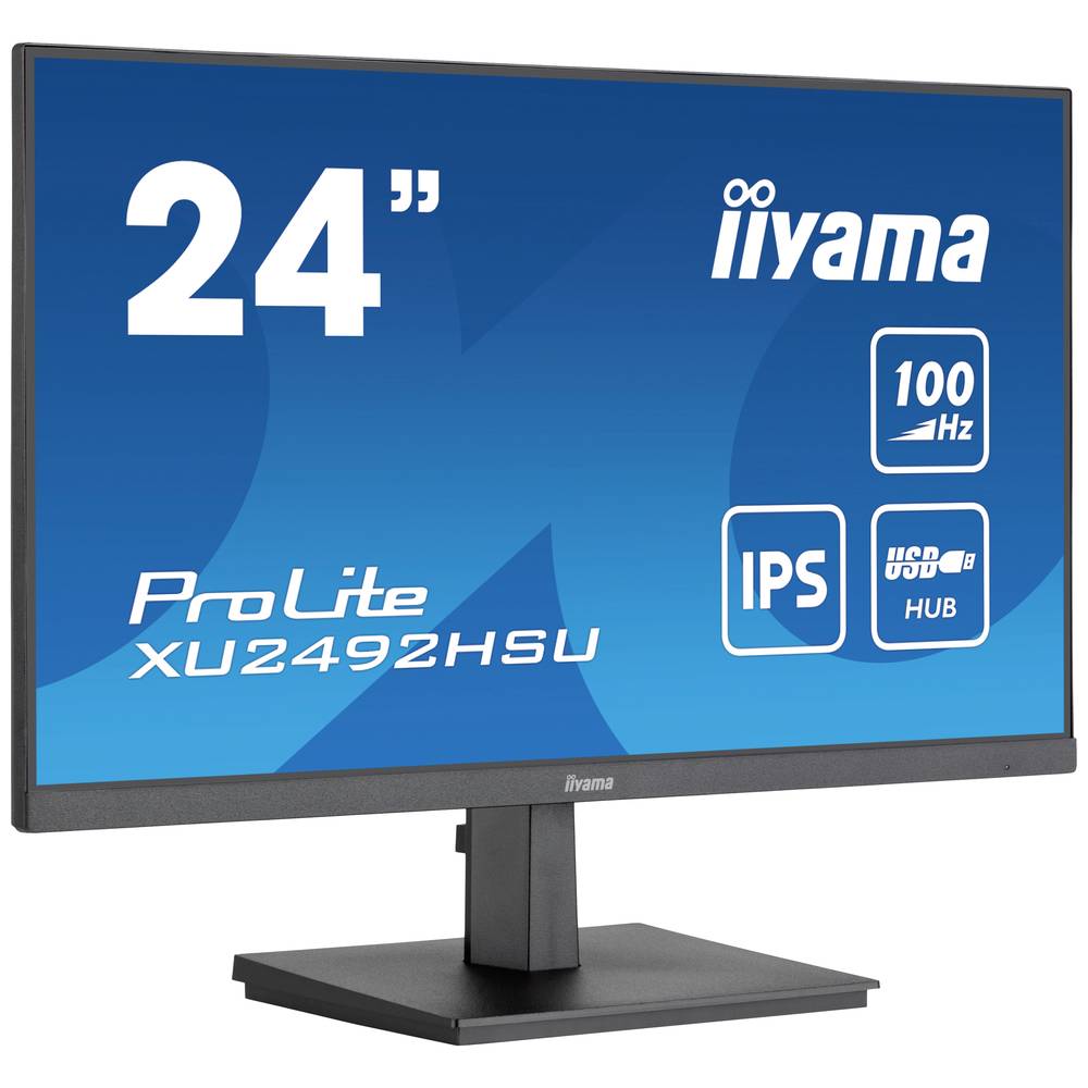 Iiyama XU2492HSU-B6 LED-monitor Energielabel D (A - G) 61 cm (24 inch) 1920 x 1080 Pixel 16:9 0.4 ms HDMI, DisplayPort, Hoofdtelefoon (3.5 mm jackplug), USB