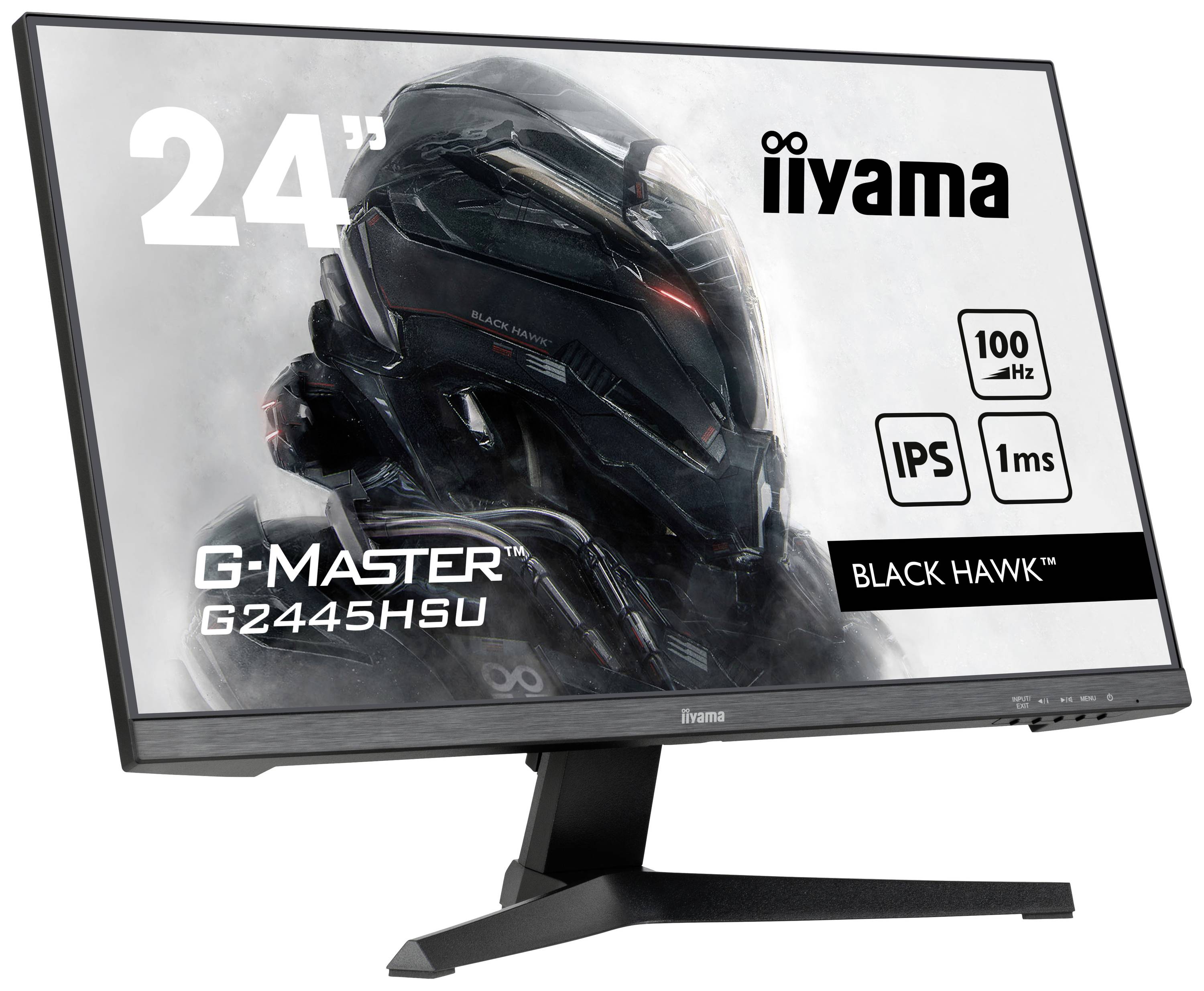Iiyama Flachbildschirm (TFT/LCD) Gaming monitor Energielabel E (A - G) 61 cm (24 inch) 1920 x 1080 Pixel 16:9 1 ms DisplayPort IPS LED