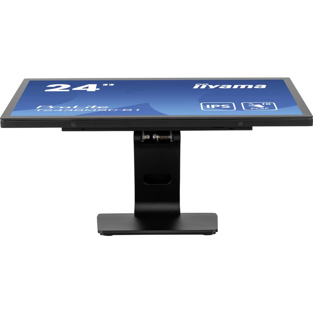 Iiyama ProLite T2438MSC-B1 Touchscreen monitor Energielabel: E (A - G) 61 cm (24 inch) 1920 x 1080 Pixel 16:9 5 ms HDMI, DisplayPort, USB 3.1 Gen 1 IPS LED