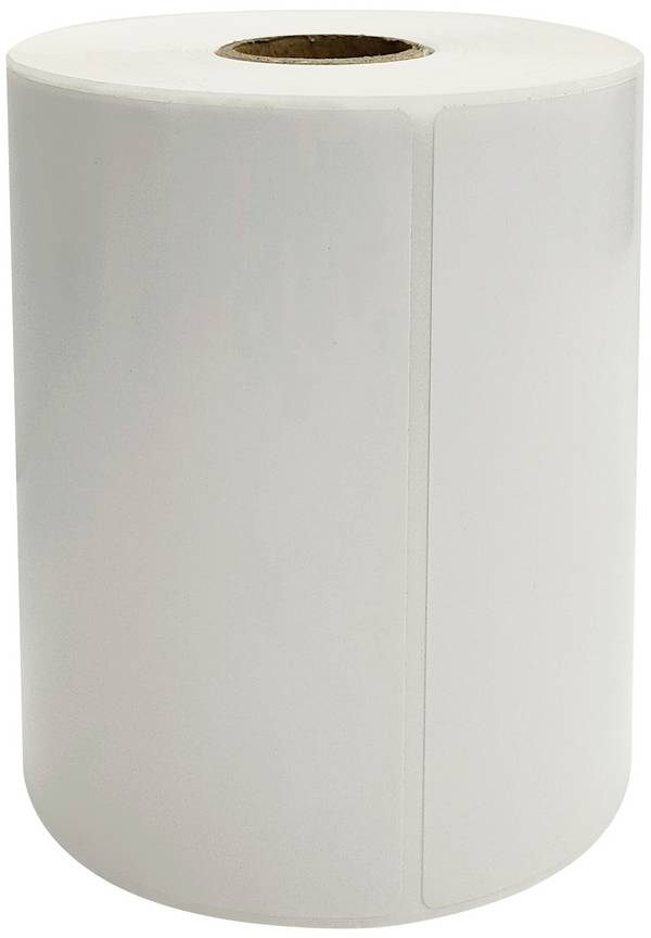 Renkforce RF-5998016 Rol met etiketten 100 x 80 mm Thermisch papier Wit 500 stuk(s) Sterk hechtend Multifunctionele etiketten