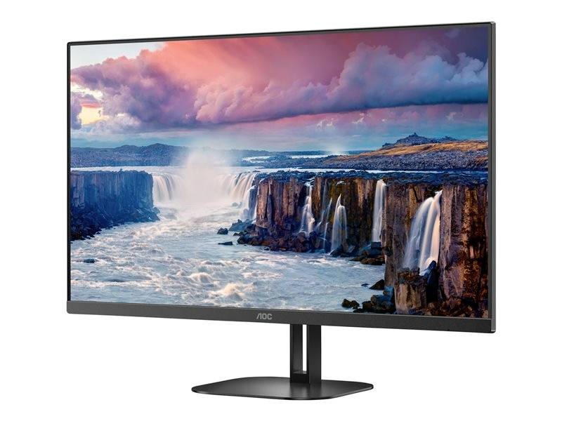 AOC Value-Line 27V5CE/BK LED-monitor Energielabel E (A - G) 68.6 cm (27 inch) 1920 x 1080 Pixel 16:9 1 ms HDMI, Hoofdtel-1