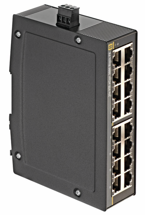 HARTING 24030160010 24 03 016 0010 Industrial Ethernet Switch  100 MBit/s
