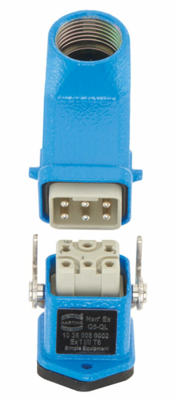 HARTING 10360070002 Connectorset Totaal aantal polen: 7 + PE 1 stuk(s)