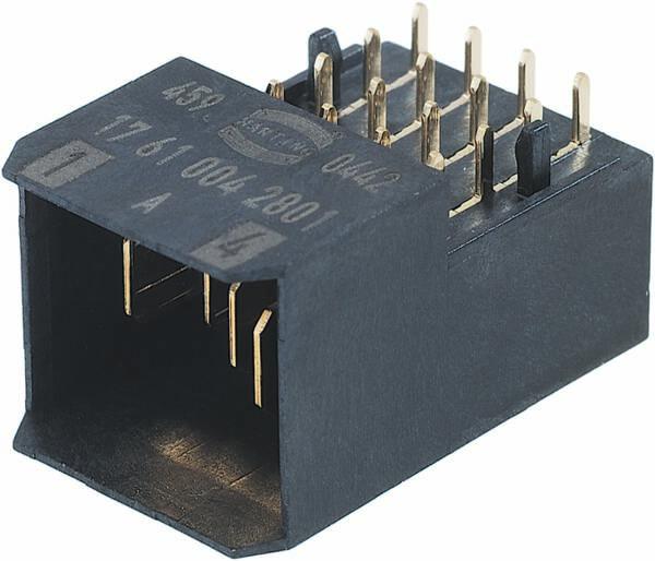 HARTING 17610042801 Male connector  Aantal rijen 1 1 stuk(s)