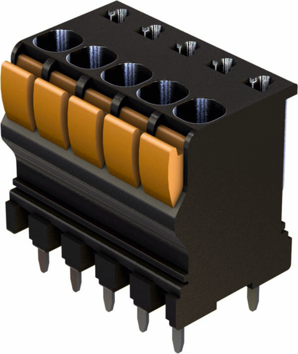 HARTING 14020814101000 Printklem Aantal polen 8 Zwart 1 stuk(s) Piece