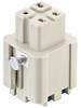 HARTING 09200032733 Pin-inzetstuk Han® A 3 + PE Han-Quick Lock 1 stuk(s)