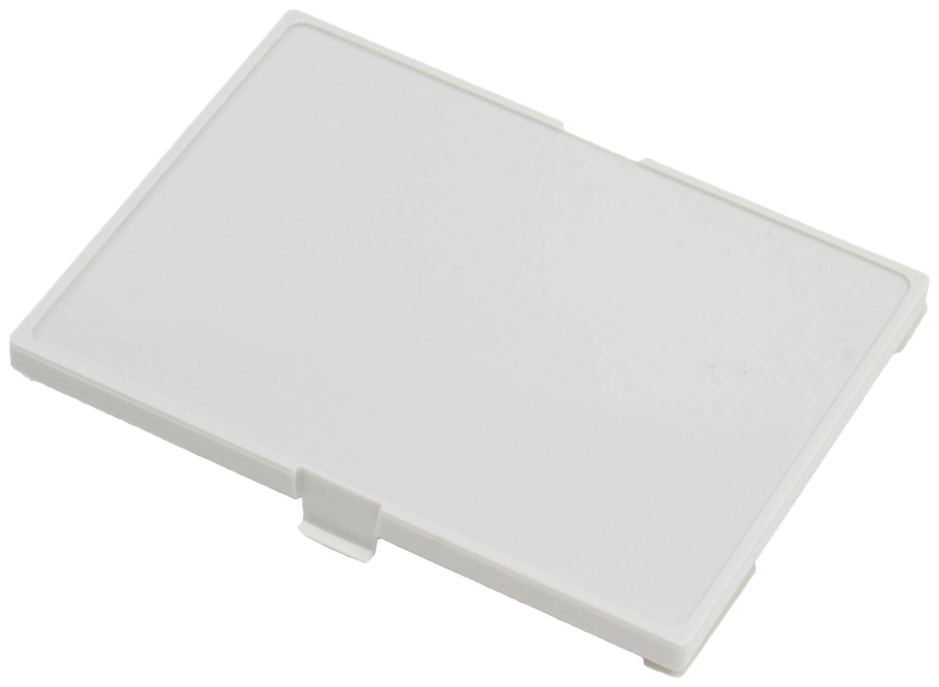 Hammond Electronics 1597D2MPRH Cover ABS-PC Grijs (l x b x h) 42 x 3 x 32 mm 1 stuk(s)