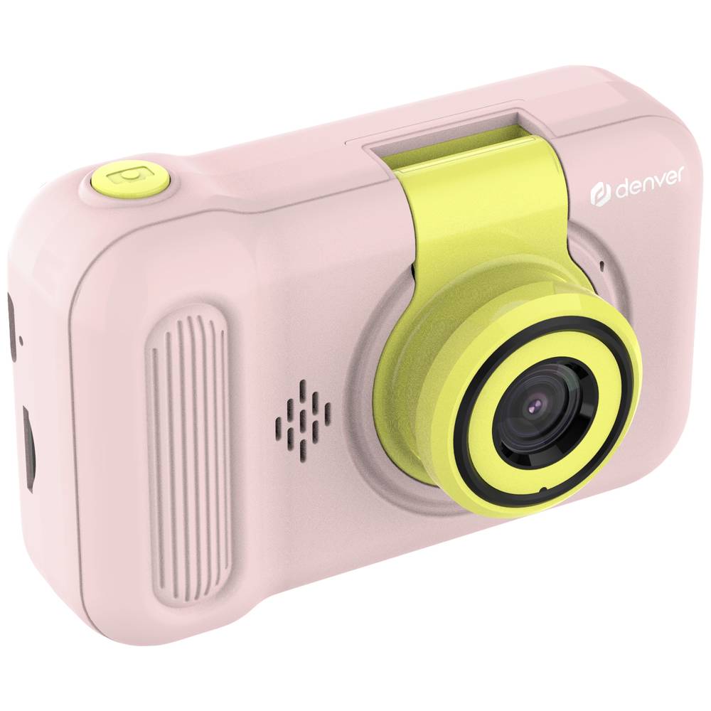 Denver Kindercamera Full HD - Flip Lens voor Selfies - 40MP - Digitale Camera Kinderen - Foto en Video - Spelletjes - KCA1351 - Roze