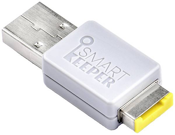 Smartkeeper USB-stick met slot OM03YL   Geel  Zonder sleutel OM03YL