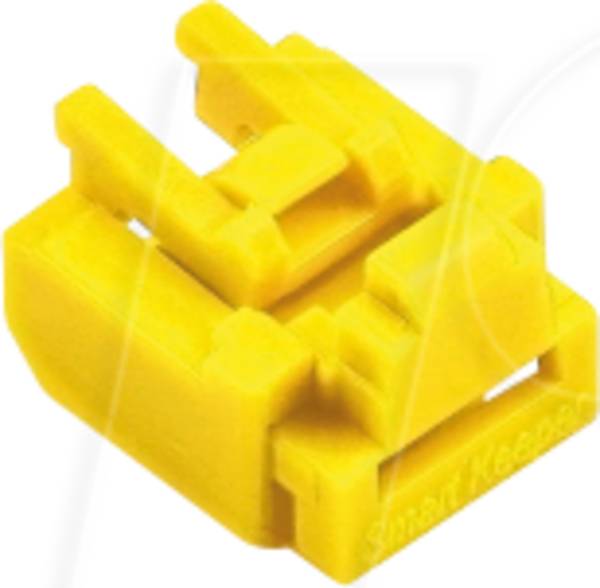 Smartkeeper RJ45 LAN-poortslot NL03P2YL  Set van 100 stuks Geel  Zonder sleutel NL03P2YL