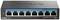 'D-Link DMS-108 netwerkswitch' met acht Ethernet-poorten, geschikt voor LAN-verbindingen in thuis- of kantoornetwerken.
