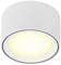Witte cilindrische plafondlamp met warmwitte LED-verlichting. Ideaal voor moderne interieurs.