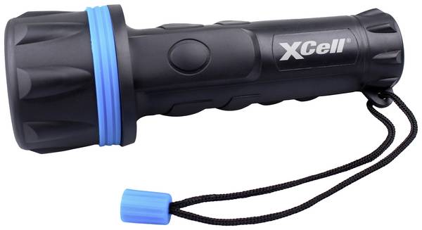 XCell Rubber 2D 149402 Zaklamp LED  werkt op batterijen 50 lm 12 h 191