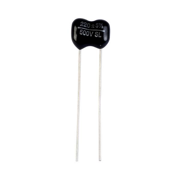 Suntan TS23002H221J3B000R Keramische condensator THT 220 pF 500 V 5 % (l x b) 6 mm x 12 mm 1 stuk(s) Piece
