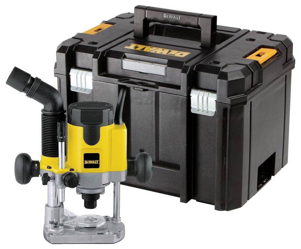 DEWALT DeWALT DW622KT, Zinkenschneider, Metall, Holz, 24000 RPM, Deutschland DW622KT-QS Bovenfreesmachine 1400 W