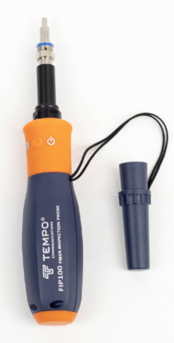 Tempo Communications 55504929 Controle van glasvezelconnectoren