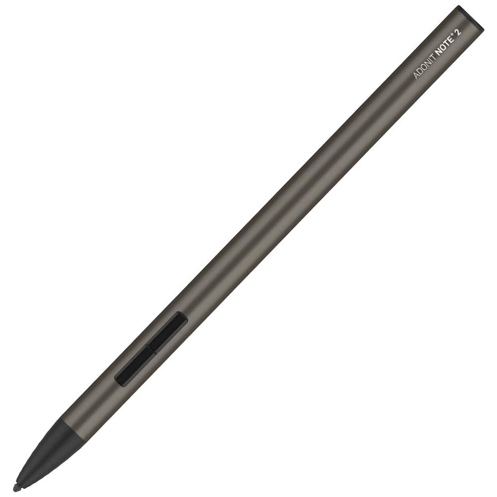 Adonit Note+ 2 Stylus Digitale pen Herlaadbaar, Met drukgevoelige punt Donkerbrons