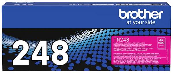 Brother Toner TN-248M Origineel  Magenta 1000 bladzijden TN-248 M