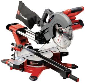 Conrad Einhell TE-SM 36/10 L Li-Solo Power X-Change Trek-, kap- en verstekzaag Uittrekbaar, Zonder accu, Zonder lader 254 mm 30 mm aanbieding