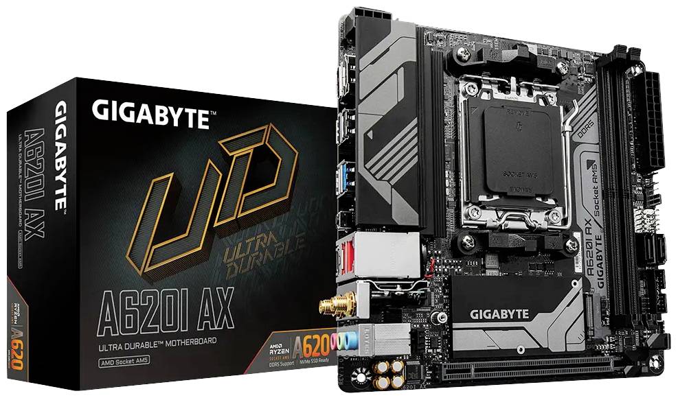 Gigabyte A620I AX (A620,AM5,mITX,DDR5)-1