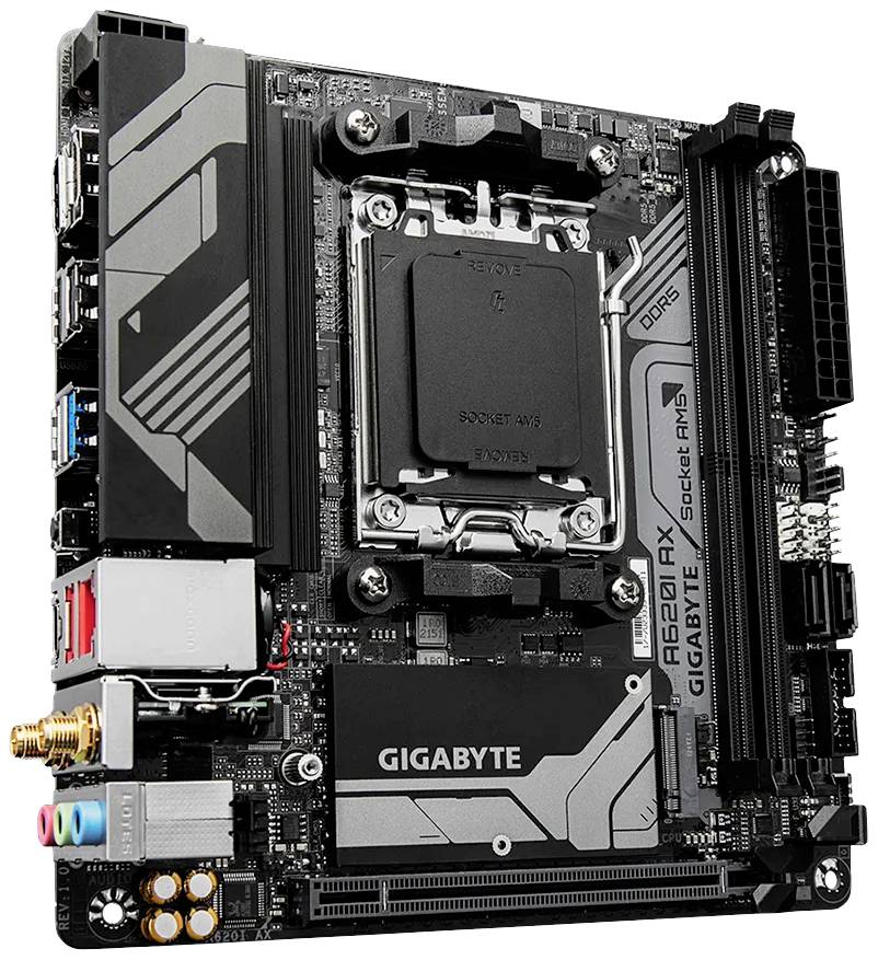 Gigabyte A620I AX (A620,AM5,mITX,DDR5)-2