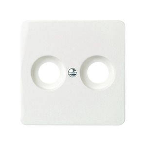 ELSO centrale plaat 503614 antennecontactdoos. 2-GATS zuiver wit Aansluitdoos Elso 1 stuk(s)