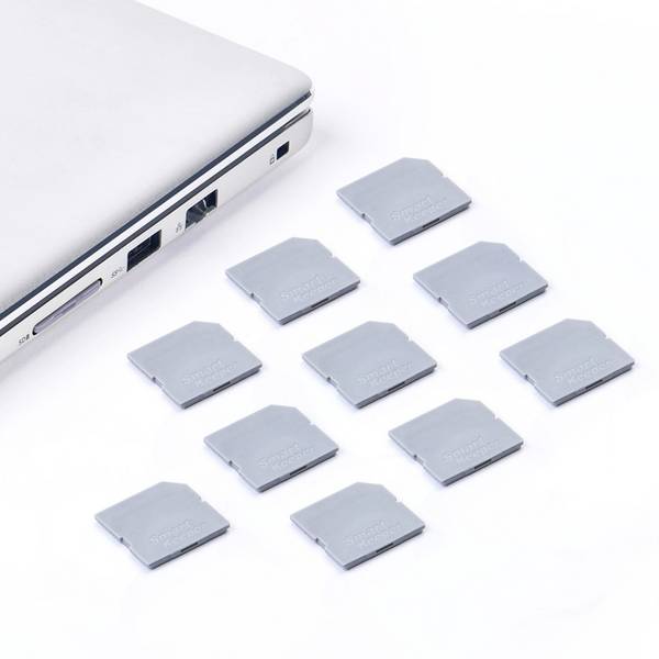 Smartkeeper SD-poortslot SD04P1GY  Set van 10 stuks Grijs  Zonder sleutel SD04P1GY