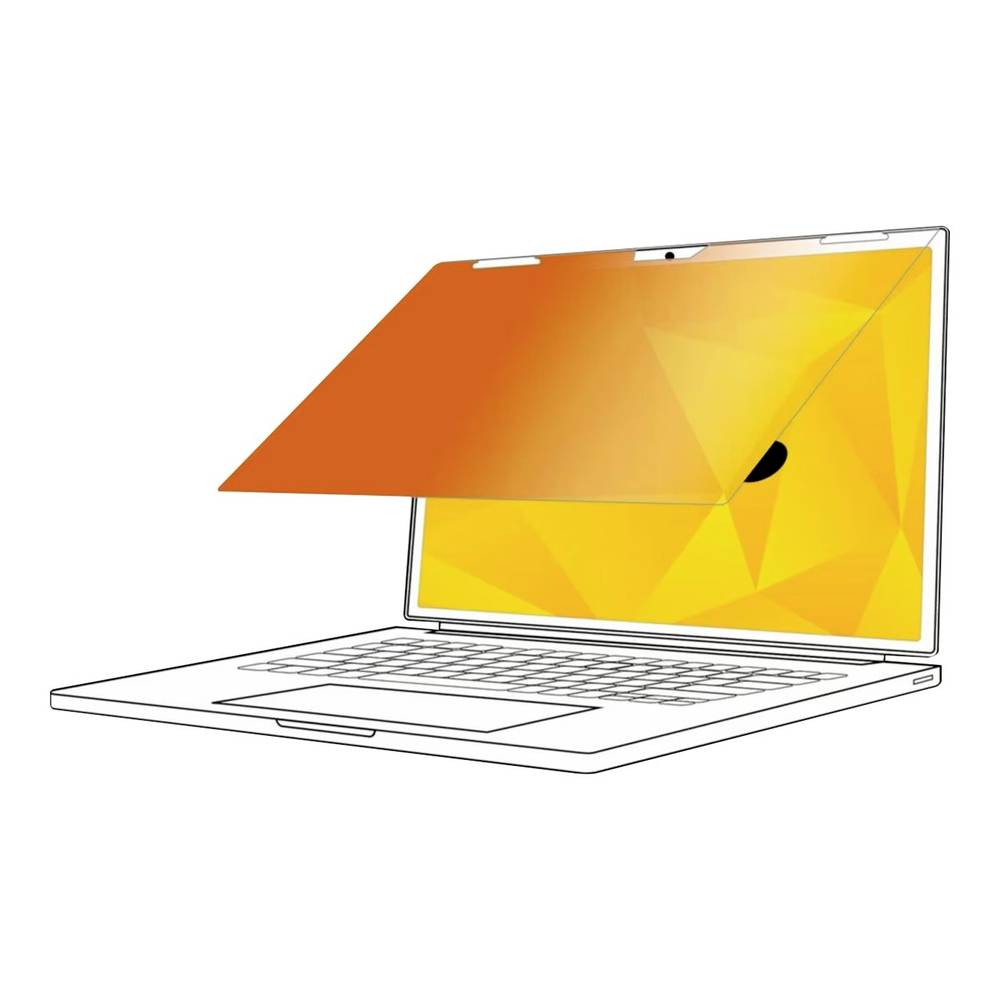 3M™ Gouden Privacyfilter voor Apple® MacBook Pro® 16 2021 met COMPLY™-bevestigingssysteem, 16:10, GFNAP011