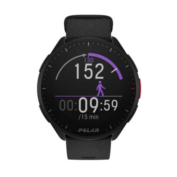 Polar Pacer GPS-loophorloge S/L Zwart