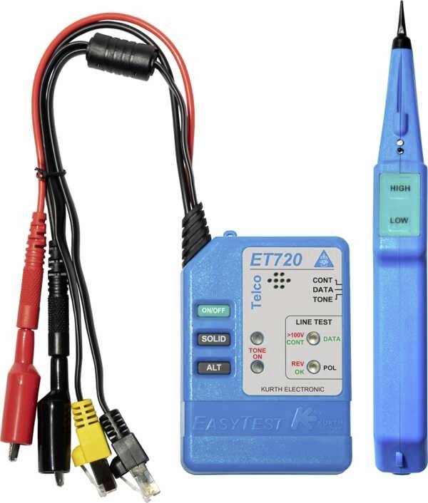 Kurth Electronic KE701 Leidingzoeker Doorgang, Indentificatie, Lijnvolging, Onderbreking