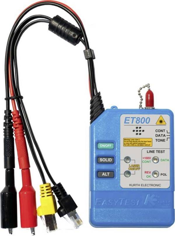 Kurth Electronic Easytest 800 Leidingzoeker Doorgang, Indentificatie, Lijnvolging, Onderbreking