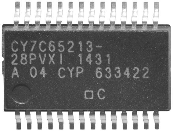 infineontechnologies Infineon Technologies CY7C65213-28PVXIT SMD 1 stuk(s)