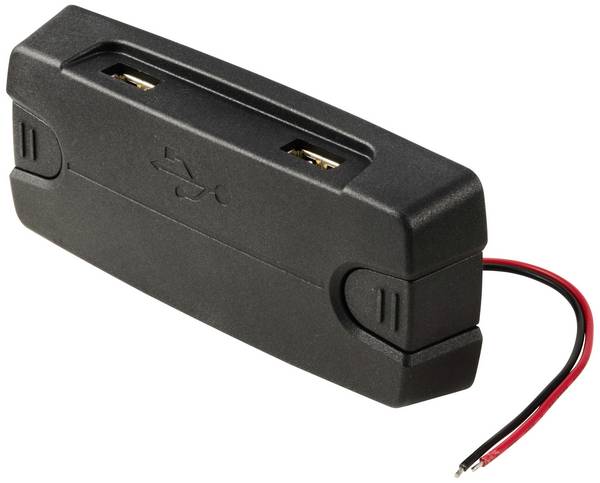 TRU COMPONENTS  TC-12114152 Dual USB-A laadbus   1 stuk(s)