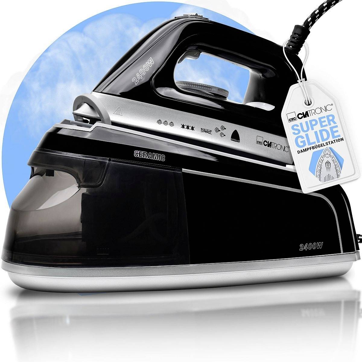 Clatronic DBS 3749 263999 Stoomstrijkstation 2400 W Zwart-13