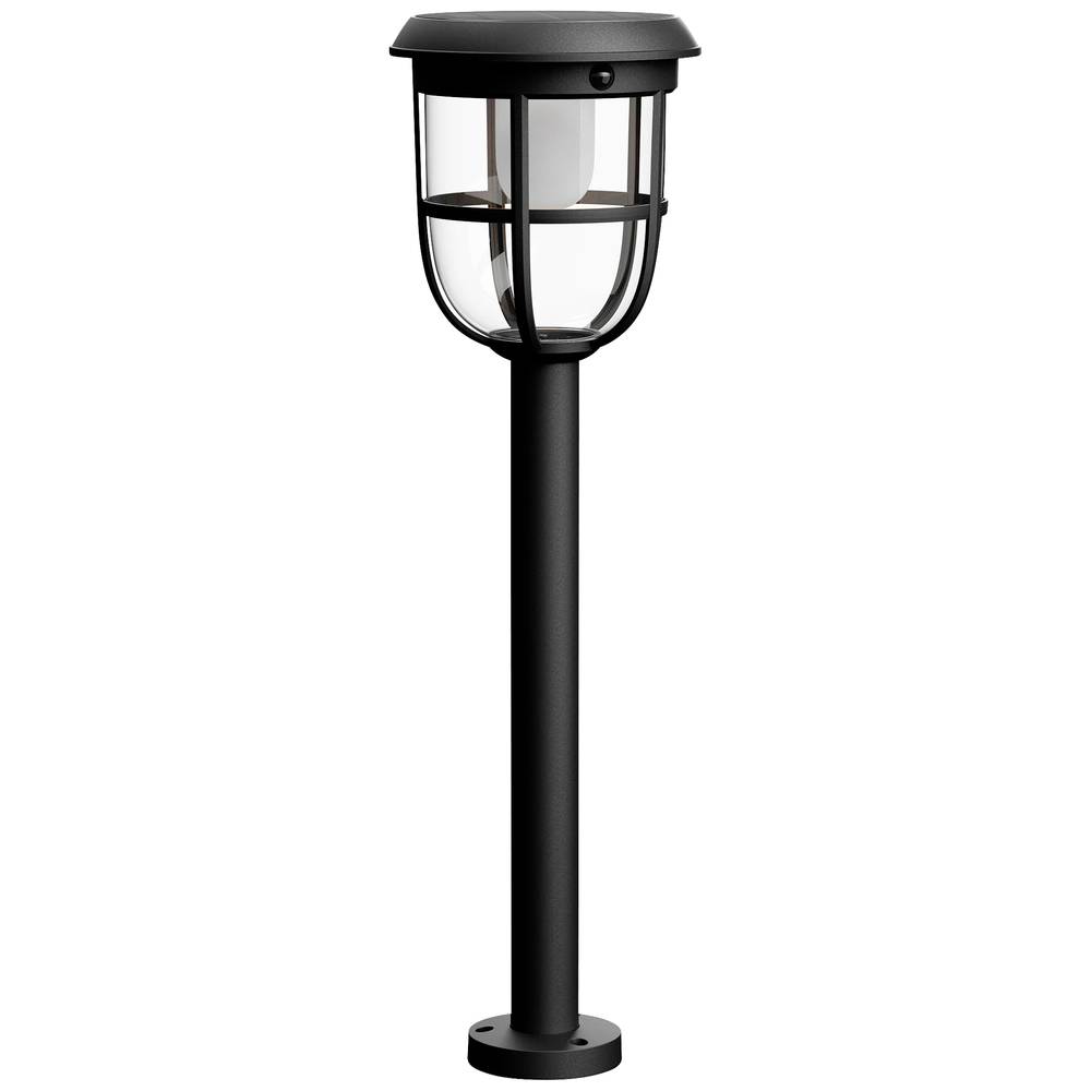 Philips Radii 8720169267213 Staande lamp op zonne-energie met bewegingsmelder LED 1.3 W Warmwit Zwart