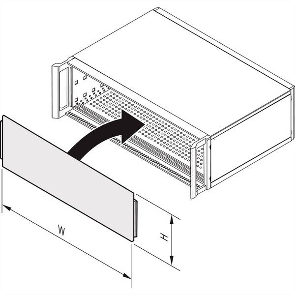 nVent SCHROFF 34571622 Voorplaat   1 stuk(s)