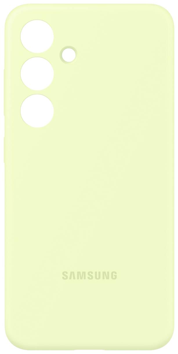 Samsung Silicone Backcover Samsung Galaxy S24 Limoengroen Stootbestendig-1