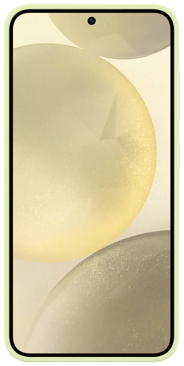 Samsung Silicone Backcover Samsung Galaxy S24 Limoengroen Stootbestendig-3