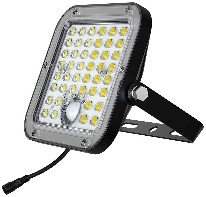 V-TAC VT-411 10314 LED-schijnwerper, Zonne-energiemodule 10 W Lichtkleur (naam): Neutraalwit-1