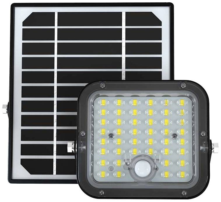 V-TAC VT-411 10314 LED-schijnwerper, Zonne-energiemodule 10 W Lichtkleur (naam): Neutraalwit-3